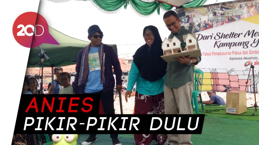 Warga Kampung Akuarium Minta Dibikinin Rumah Dua Lantai