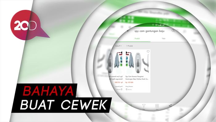 Hati-hati Kamera Pengintai Bentuk Gantungan Baju di OL Shop!