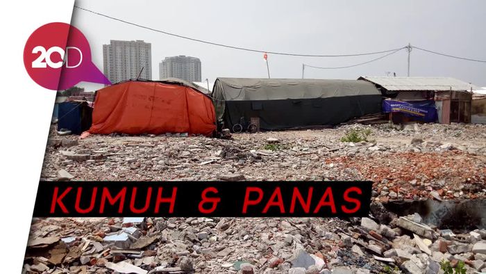 Miris! Melihat Kehidupan Warga Kampung Akuarium di Tenda