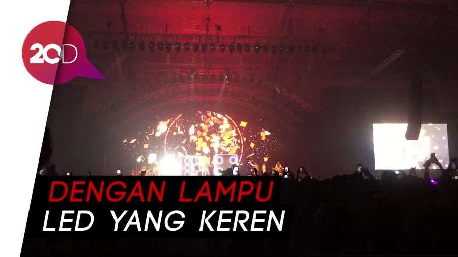 Keren! Penampilan Katy Perry di Witness Tour Jakarta