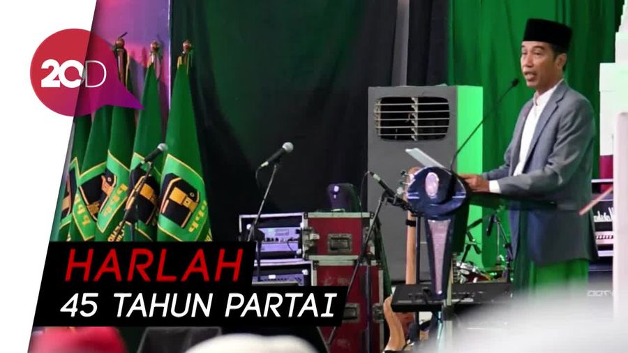 Kehadiran Jokowi Disambut Hangat Kader PPP