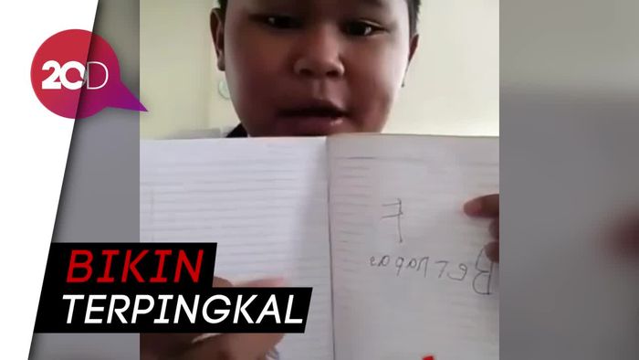 Kocak! Video Bocah Buat Tutorial Cara Bernafas