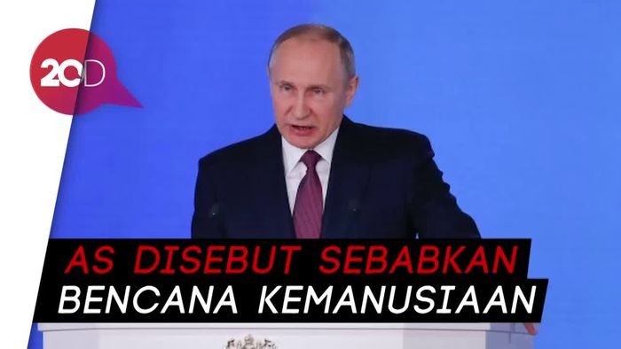 Kecam Serangan AS, Putin Serukan Pertemuan Darurat PBB