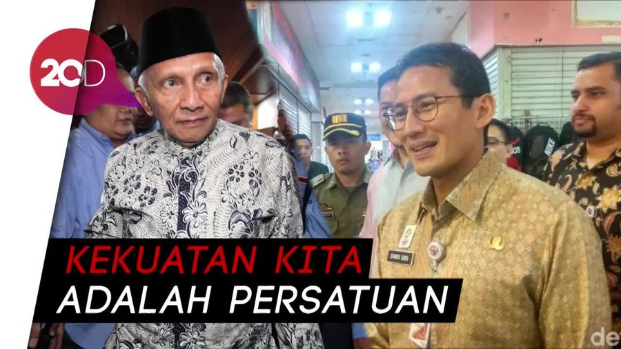 Geger Amien Rais Sebut Partai Setan, Ini Kata Bang Sandi