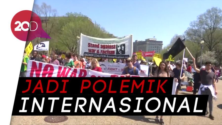 Pro-Kontra Serangan AS dan Sekutu di Suriah