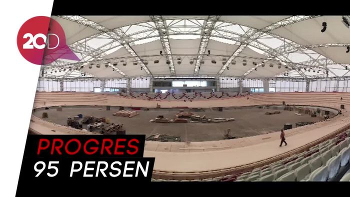 Velodrome Rawamangun Terus Dikebut Jelang Asian Games 2018