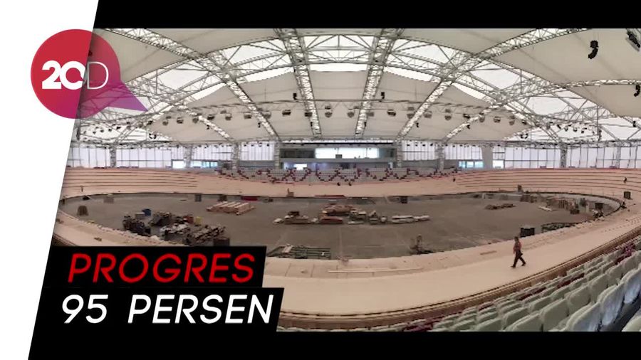 Velodrome Rawamangun Terus Dikebut Jelang Asian Games 2018