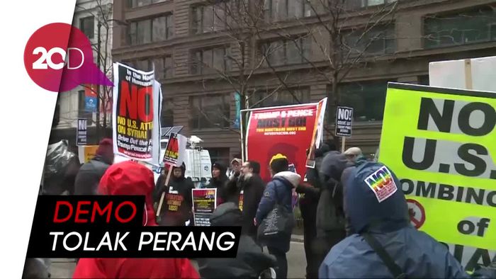 Warga Amerika dan Inggris Tolak Perang