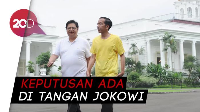Dewan Pakar Golkar Usulkan Airlangga jadi Pendamping Jokowi