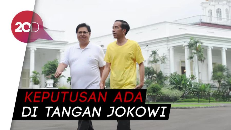Dewan Pakar Golkar Usulkan Airlangga jadi Pendamping Jokowi