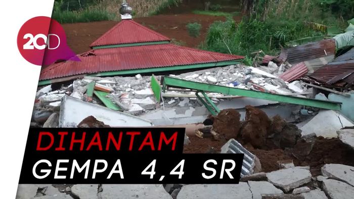 Dahsyatnya Gempa Banjarnegara, Masjid dan Rumah Hancur Lebur