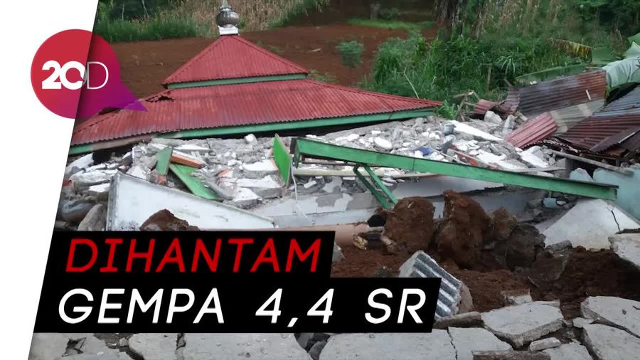 Dahsyatnya Gempa Banjarnegara, Masjid dan Rumah Hancur Lebur