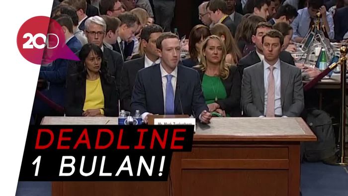DPR RI Beri Waktu Facebook 1 Bulan