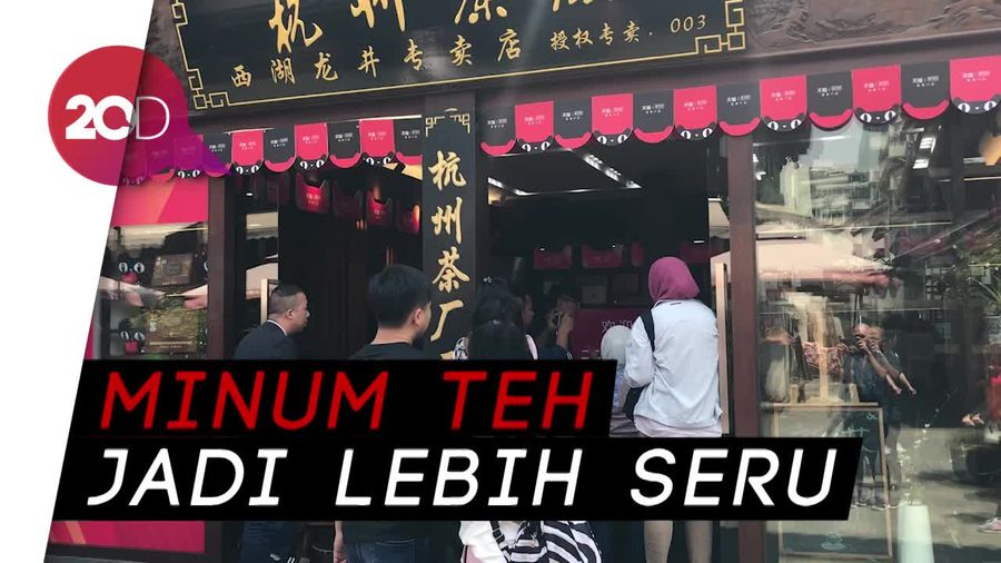 Pengusaha Ini Goda Milenial Mampir ke Kedai Teh Pakai Teknologi