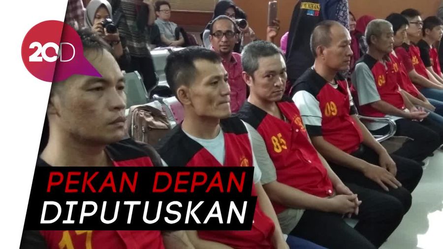 Penyelundup 1 Ton Sabu Pasrah Menanti Vonis