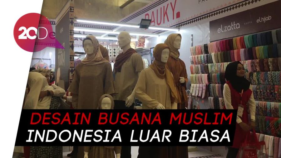 Jokowi Buka Gelaran Muslim Fashion Festival 2018