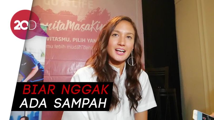 Nadine Chandrawinata Gencar Sosialisasikan Sea Soldier
