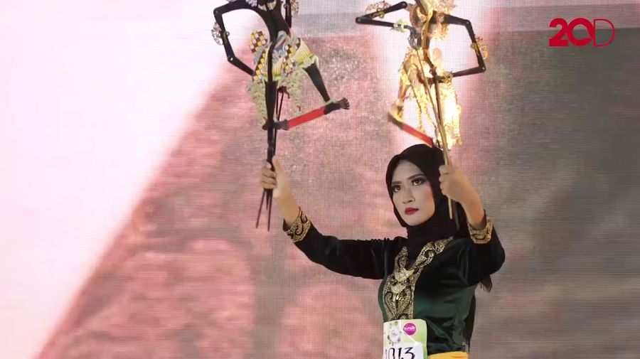 20 Besar Yogyakarta - Intan Sugiarti Kreasikan Tari Wayang