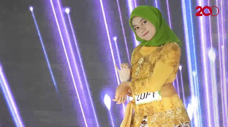 20 Besar Yogyakarta - Meita Safira Bawakan Tari Asmaradana