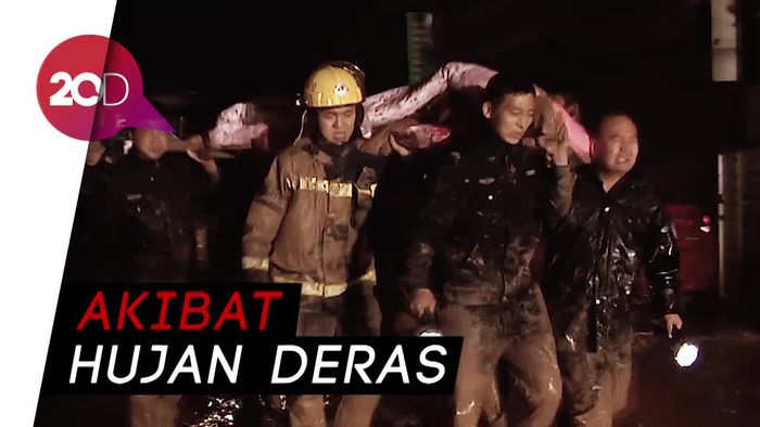 China Dilanda Banjir, Satu Orang Hilang