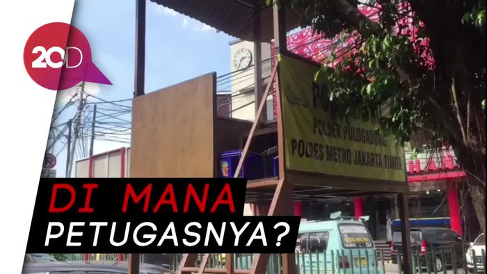 Pos Tim Sniper di Rawamangun Kini Tak Bertuan