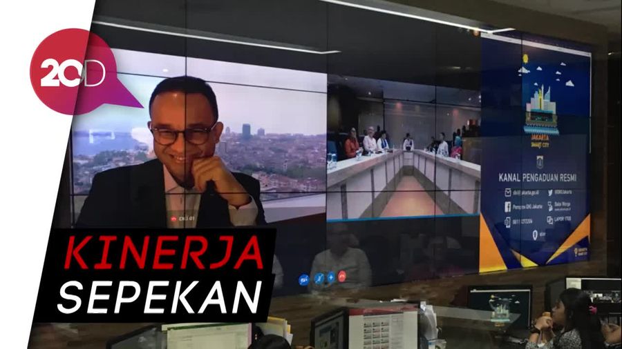 Lewat Teleconference, Sandi Laporan ke Anies