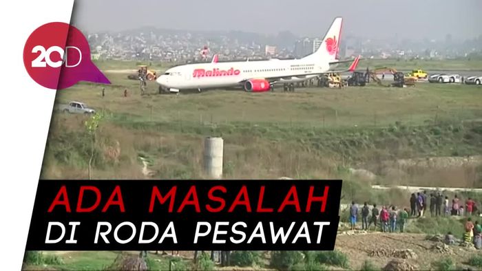 Malindo Air Tergelincir di Nepal, Bandara Lumpuh