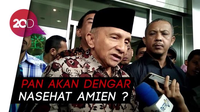 Amien Rais Pastikan PAN Tidak Dukung Jokowi