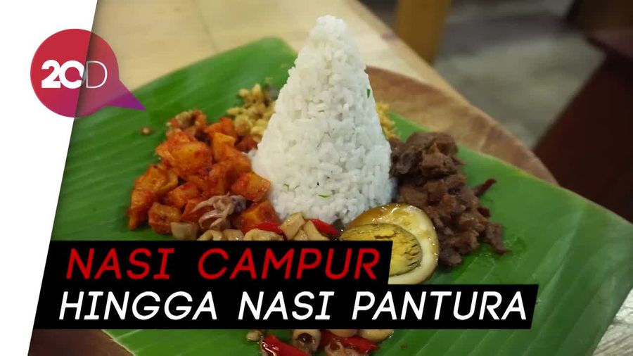 Menyantap Nasi Bogana Khas Tegal di Kafe Kekinian
