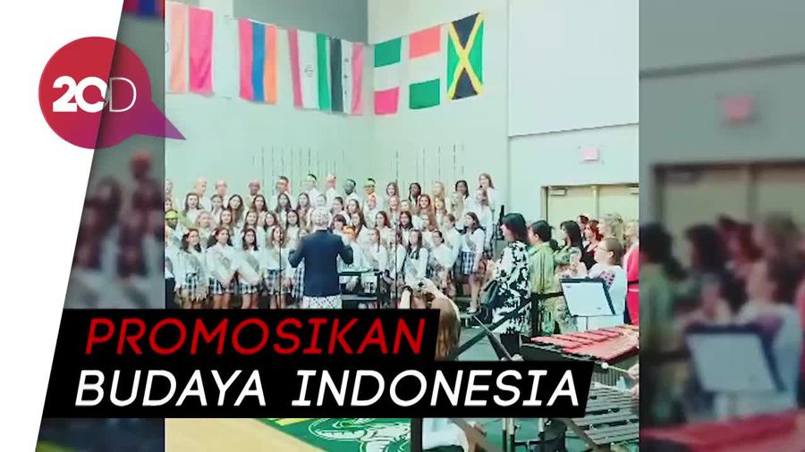 Gema Indonesia Raya di Sekolah Internasional Awty di Texas