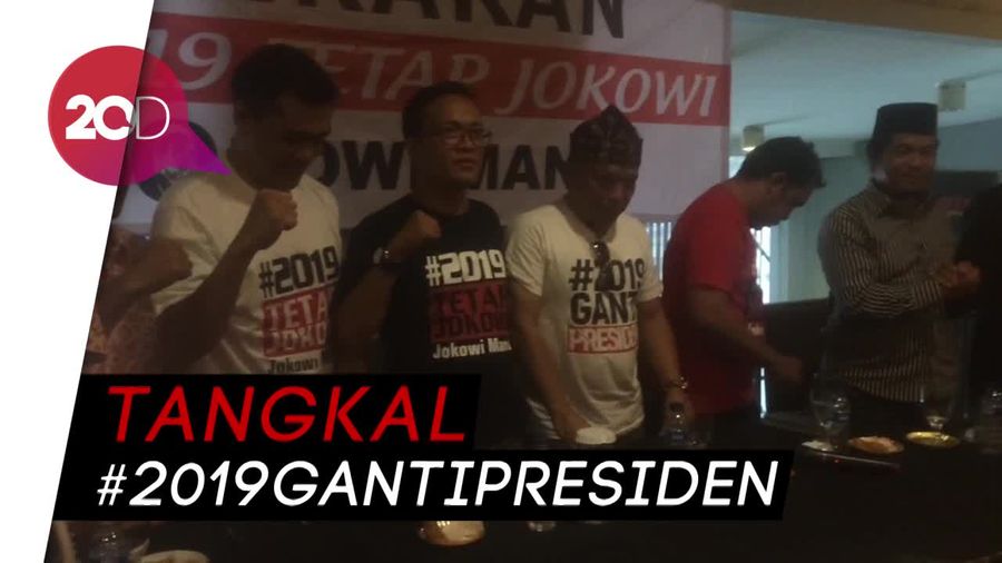 Lawan #2019GantiPresiden, Jokowi Mania Gaungkan #2019TetapJokowi