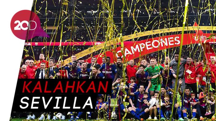 Barcelona Juara Copa del Rey Musim 2017/2018