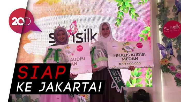 Cantik! Dua Hijabers Ini Menangi Sunsilk Hijab Hunt 2018 Medan