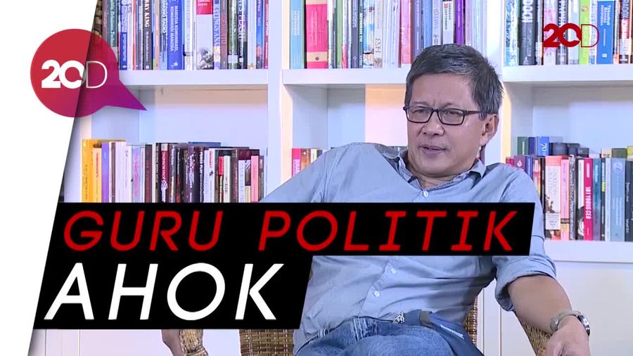 Rocky Gerung di Balik Tim AHY, Dekat dengan Ahok