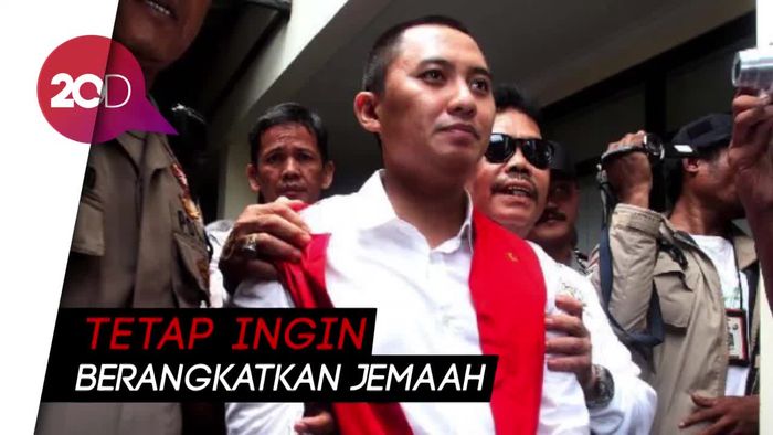 Giliran Andika yang Mewek Minta Maaf ke Jemaah First Travel