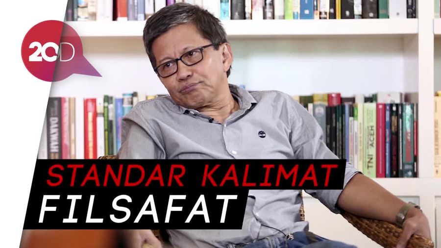 Alasan Rocky Gerung Lontarkan Kalimat Kontroversi   