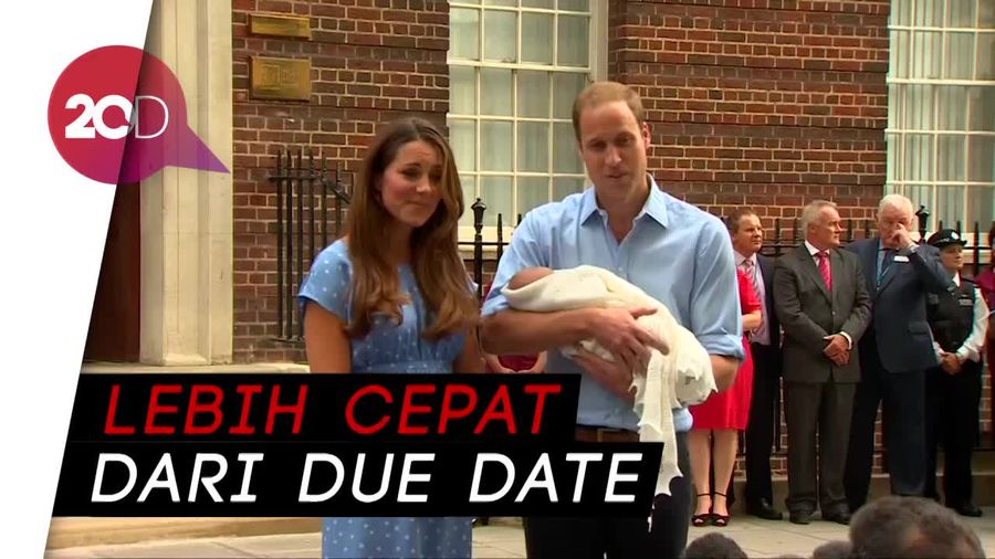 Kate Middleton Lahirkan Anak Ketiga
