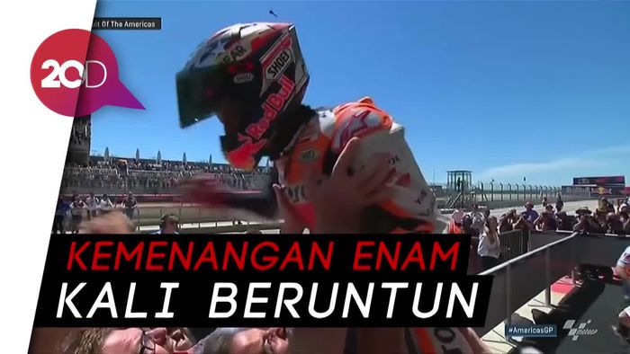 Marquez Tak Terkalahkan di GP Austin