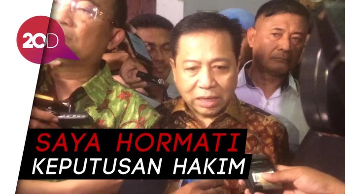 Divonis 15 Tahun Bui, Novanto: Saya Shock Sekali