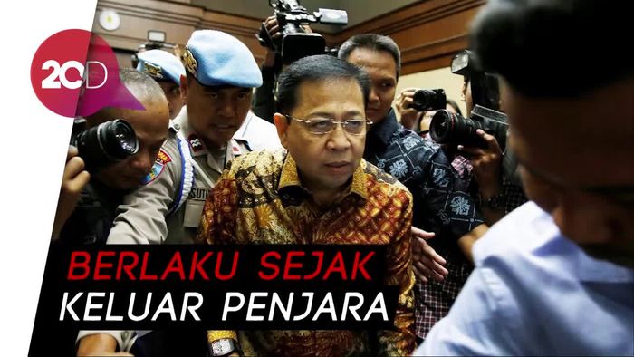 Hak Politik Novanto Dicabut Selama 5 Tahun