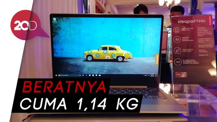 Ideapad 720S, Laptop Ultraslim untuk Milenial