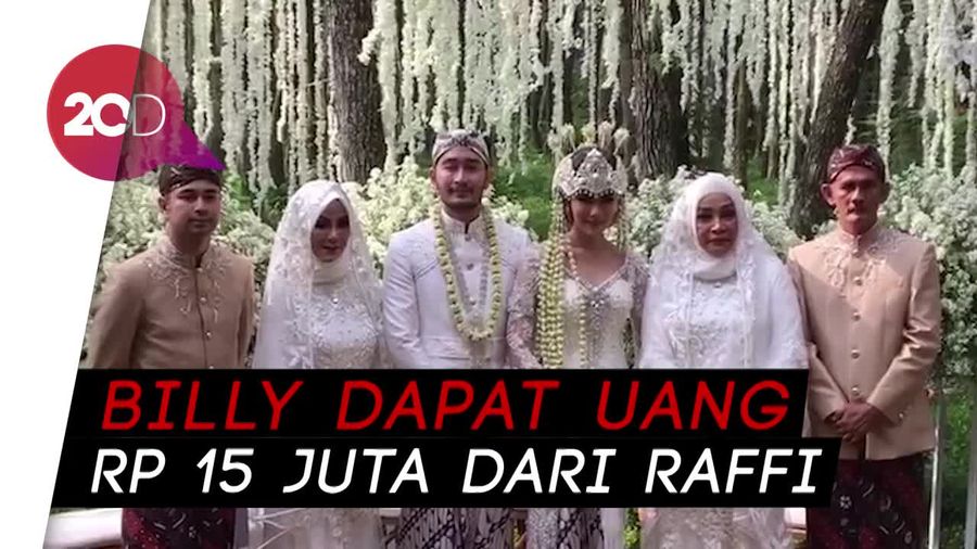 Billy Datang ke Pernikahan Syahnaz karena Uang Rp 15 Juta?