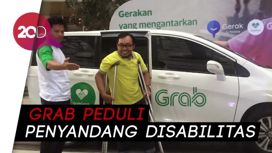 Grab Luncurkan GrabGerak untuk Penumpang Disabilitas