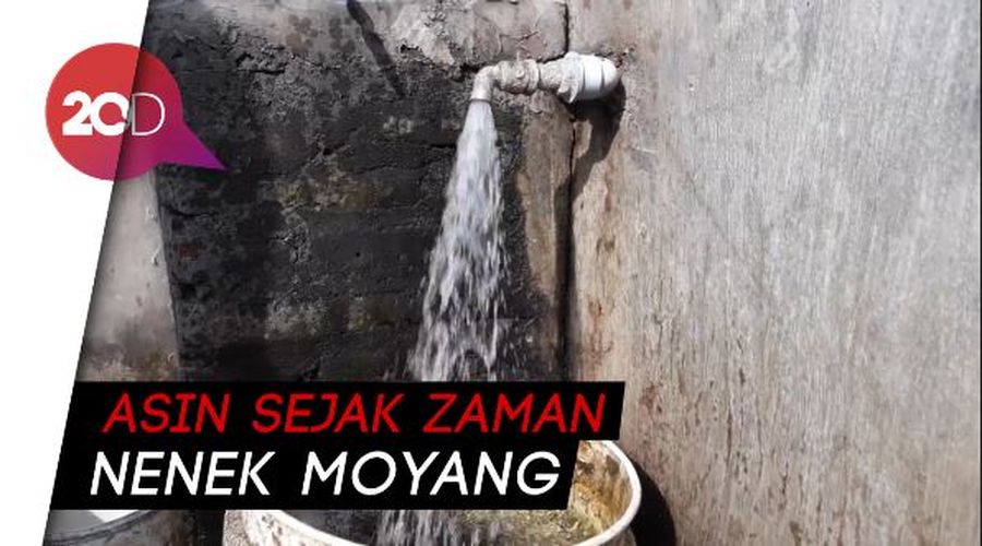 Aneh! Jauh dari Pantai, Air Sumur di Ngawi Asin