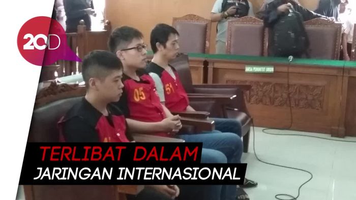 Tiga Terdakwa Penyelundup Sabu 1 Ton Divonis Hukuman Mati