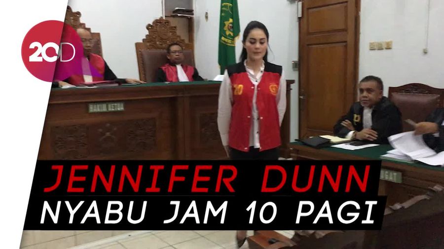 Sebelum Ditangkap Jennifer Dunn Pakai Sabu Pagi Hari