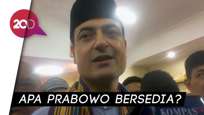 Sam Aliano Bersedia Jadi Cawapres Prabowo