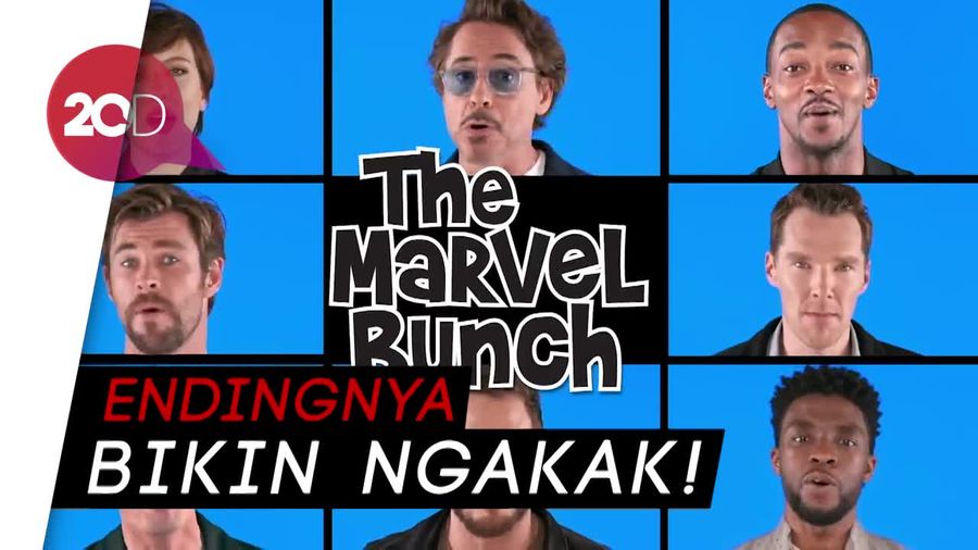 Kocak! Ketika Para Avengers Nyanyikan The Marvel Bunch