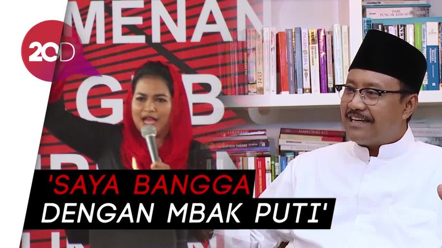 Gus Ipul: Mbak Puti Mau Turun ke Bawah, Tidur di Trotoar Oke