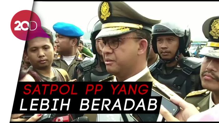 Anies Minta Satpol PP Jauhi Kekerasan Fisik